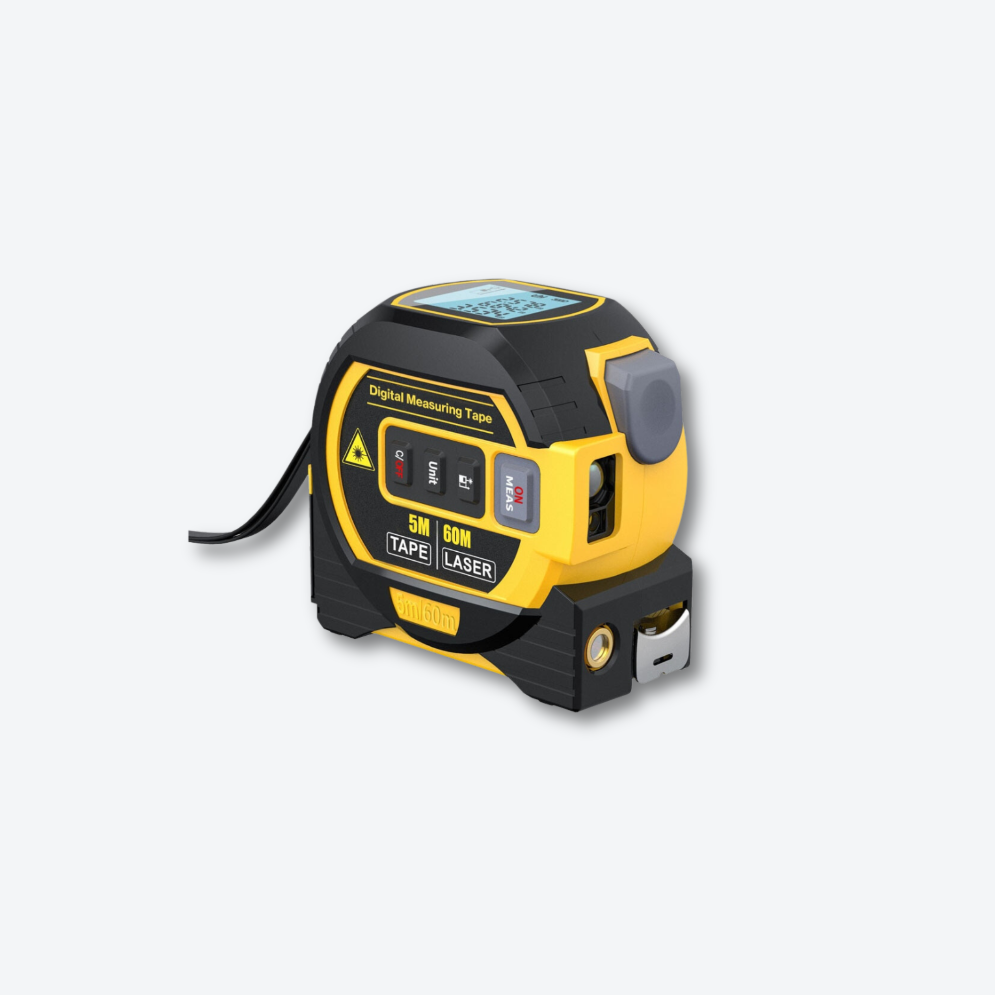 ToolMate Digital Tape Measure + Laser