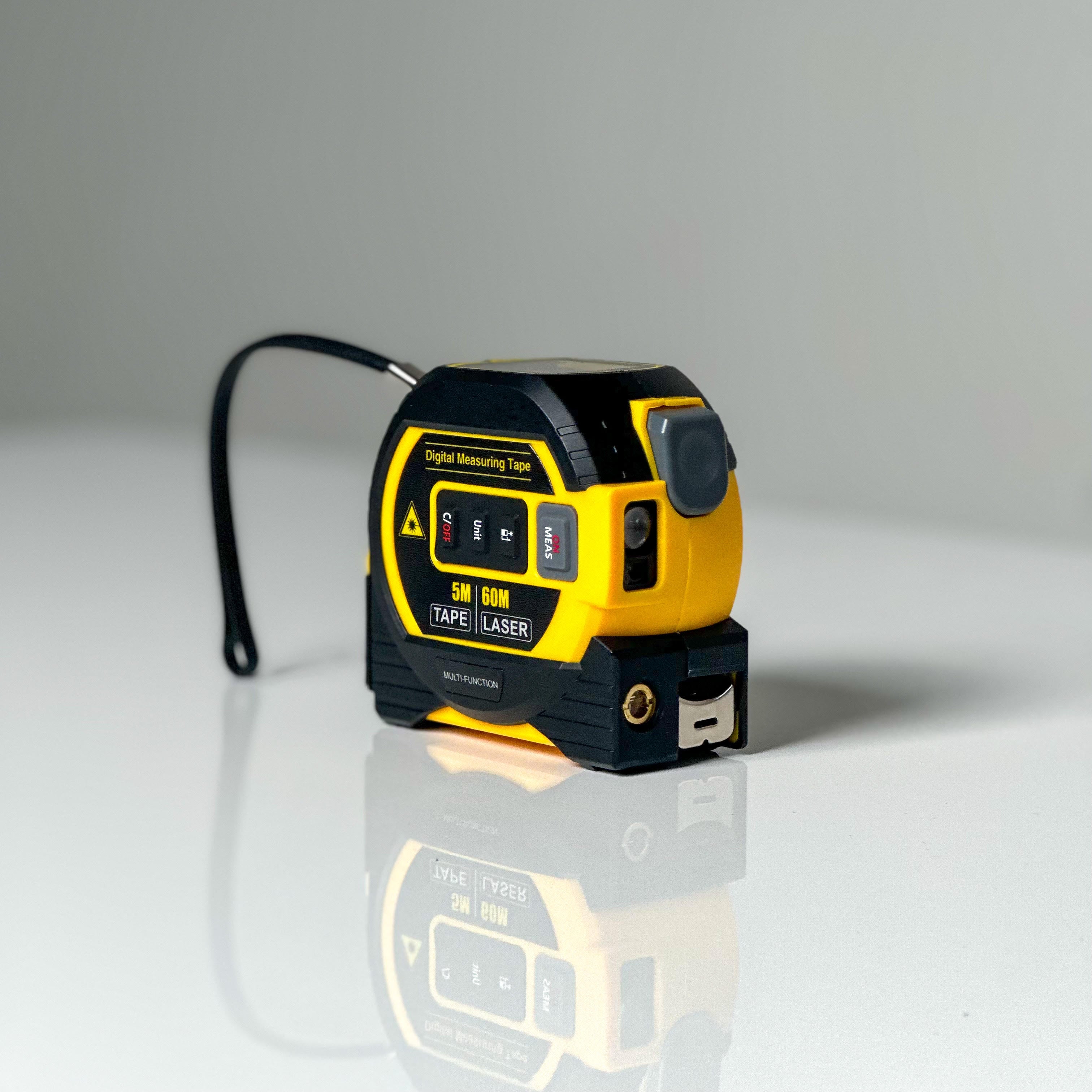 ToolMate Digital Tape Measure + Laser